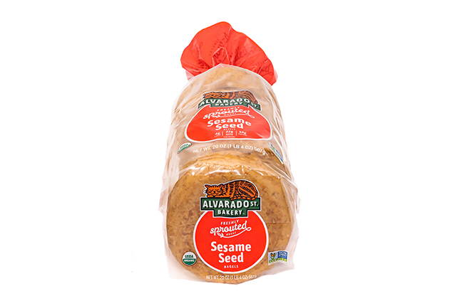 Sprouted Wheat Sesame Seed Bagels